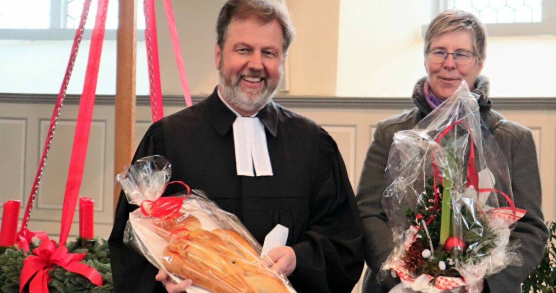 Dekan Dr. Martin Lückhoff und Gesa Lückhoff