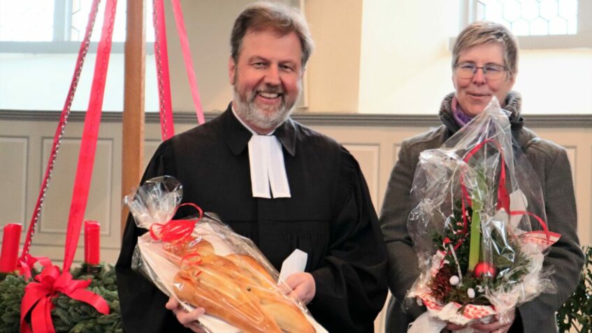 Dekan Dr. Martin Lückhoff und Gesa Lückhoff